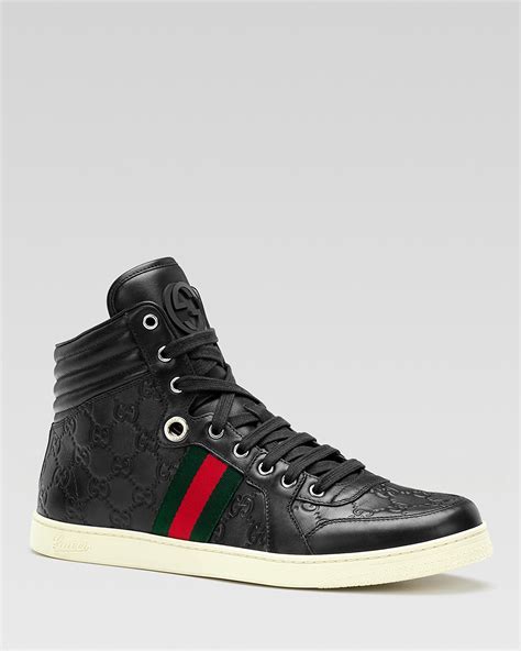 kids gucci high top sneakers|Gucci sneakers male.